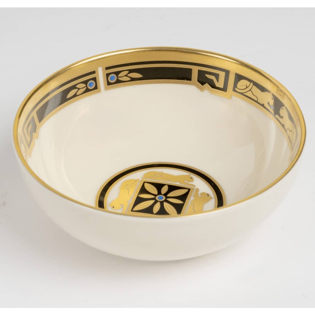 Service de Table « La Maison de l’Art Déco » porcelaine de CARTIER – 70 pièces 9 Service de Table « La Maison de l’Art Déco » porcelaine de CARTIER – 70 pièces 9