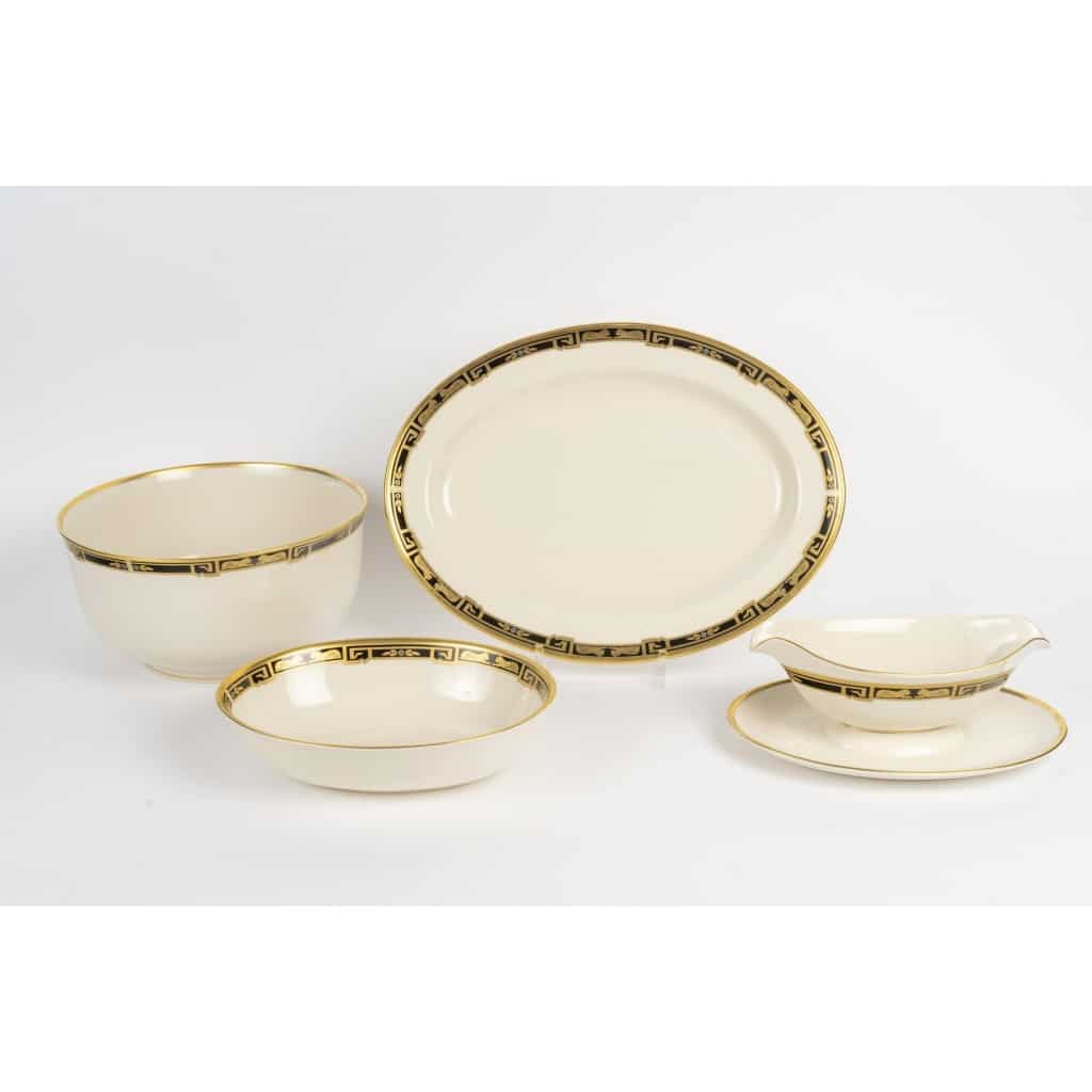 Service de Table « La Maison de l’Art Déco » porcelaine de CARTIER – 70 pièces 11 Service de Table « La Maison de l’Art Déco » porcelaine de CARTIER – 70 pièces 11