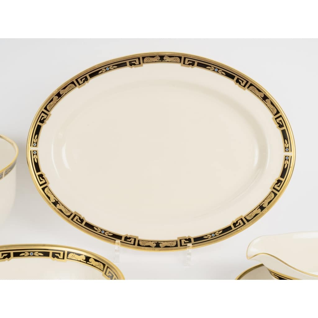 Service de Table « La Maison de l’Art Déco » porcelaine de CARTIER – 70 pièces 13 Service de Table « La Maison de l’Art Déco » porcelaine de CARTIER – 70 pièces 13