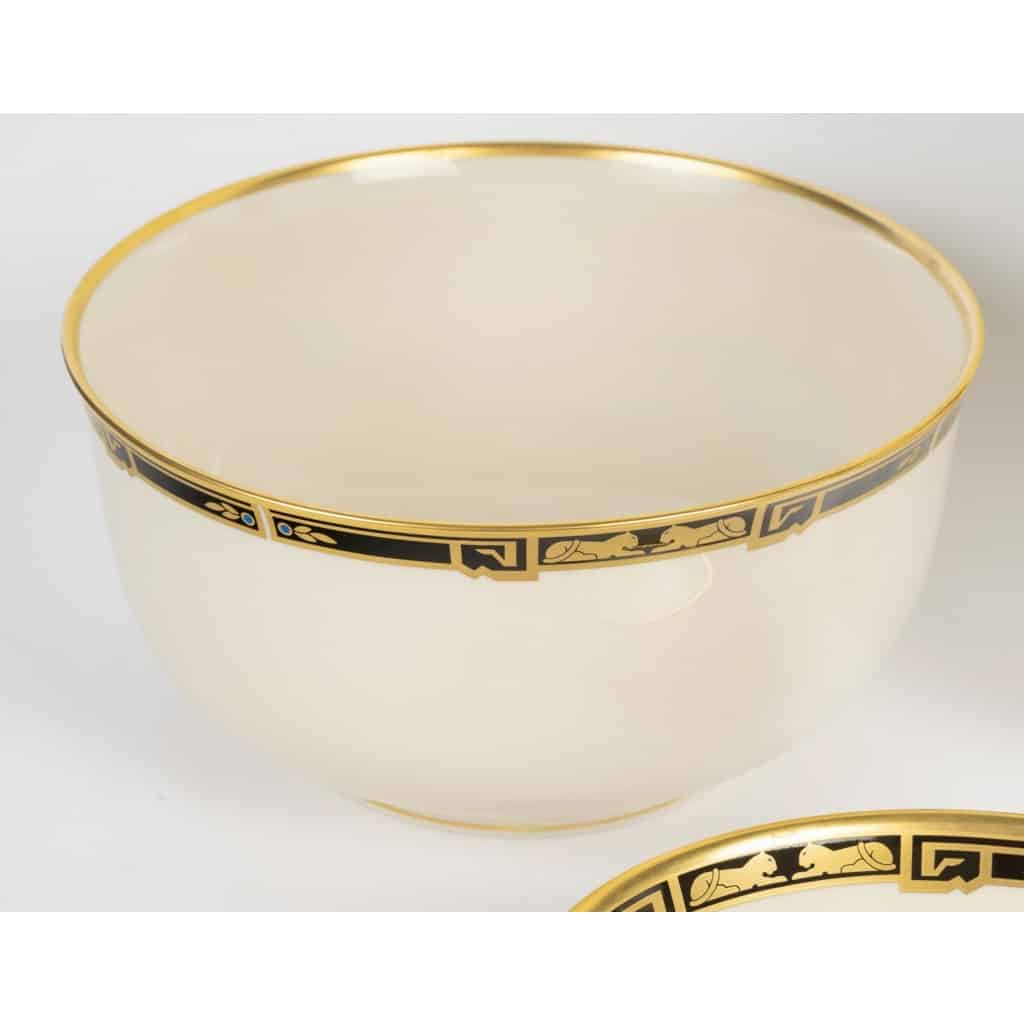 Service de Table « La Maison de l’Art Déco » porcelaine de CARTIER – 70 pièces 14 Service de Table « La Maison de l’Art Déco » porcelaine de CARTIER – 70 pièces 14