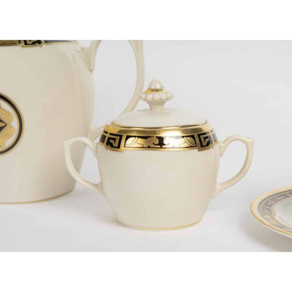 Service à Thé « La Maison de l&rsquo;Art Déco » porcelaine de CARTIER 5