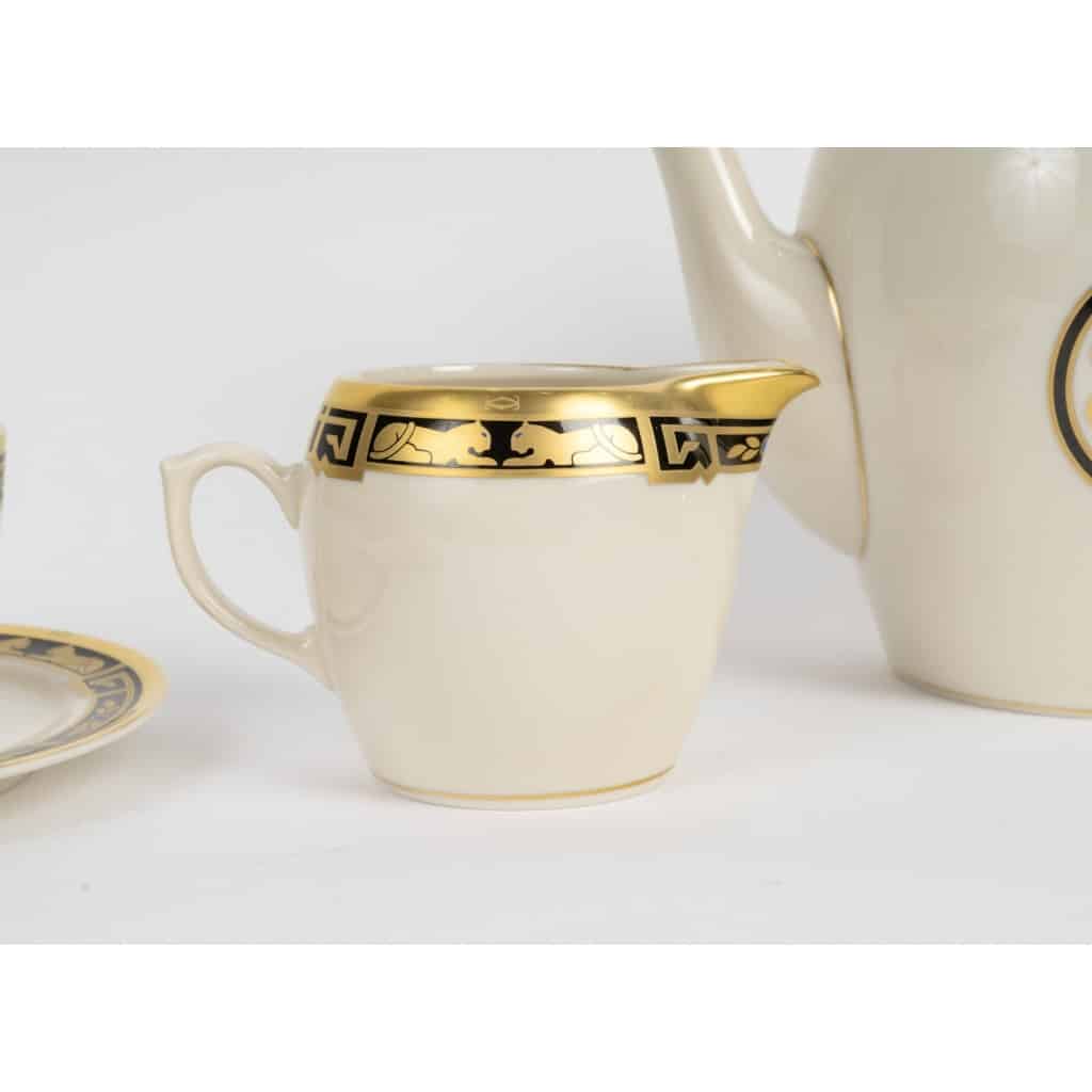 Service à Thé « La Maison de l&rsquo;Art Déco » porcelaine de CARTIER 6