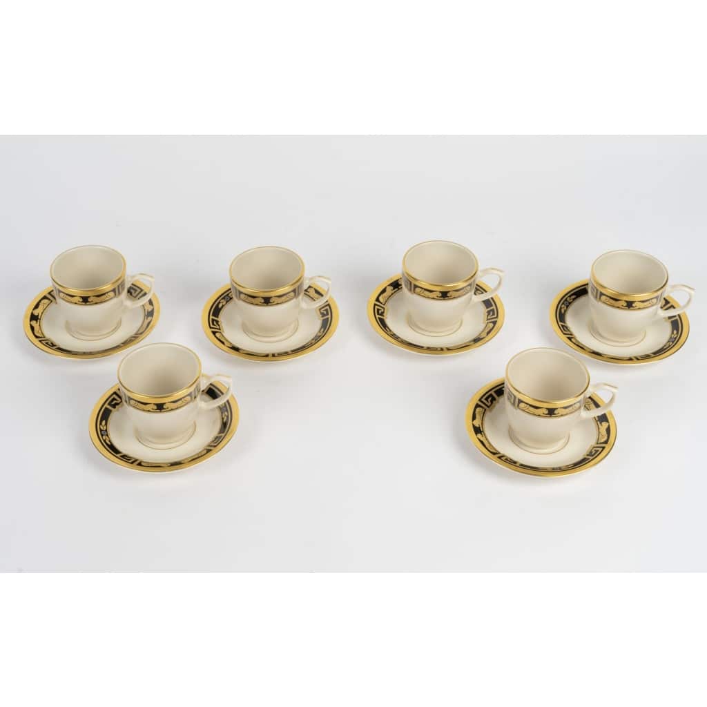 Service à Café « La Maison Vénitienne » porcelaine de CARTIER 2
