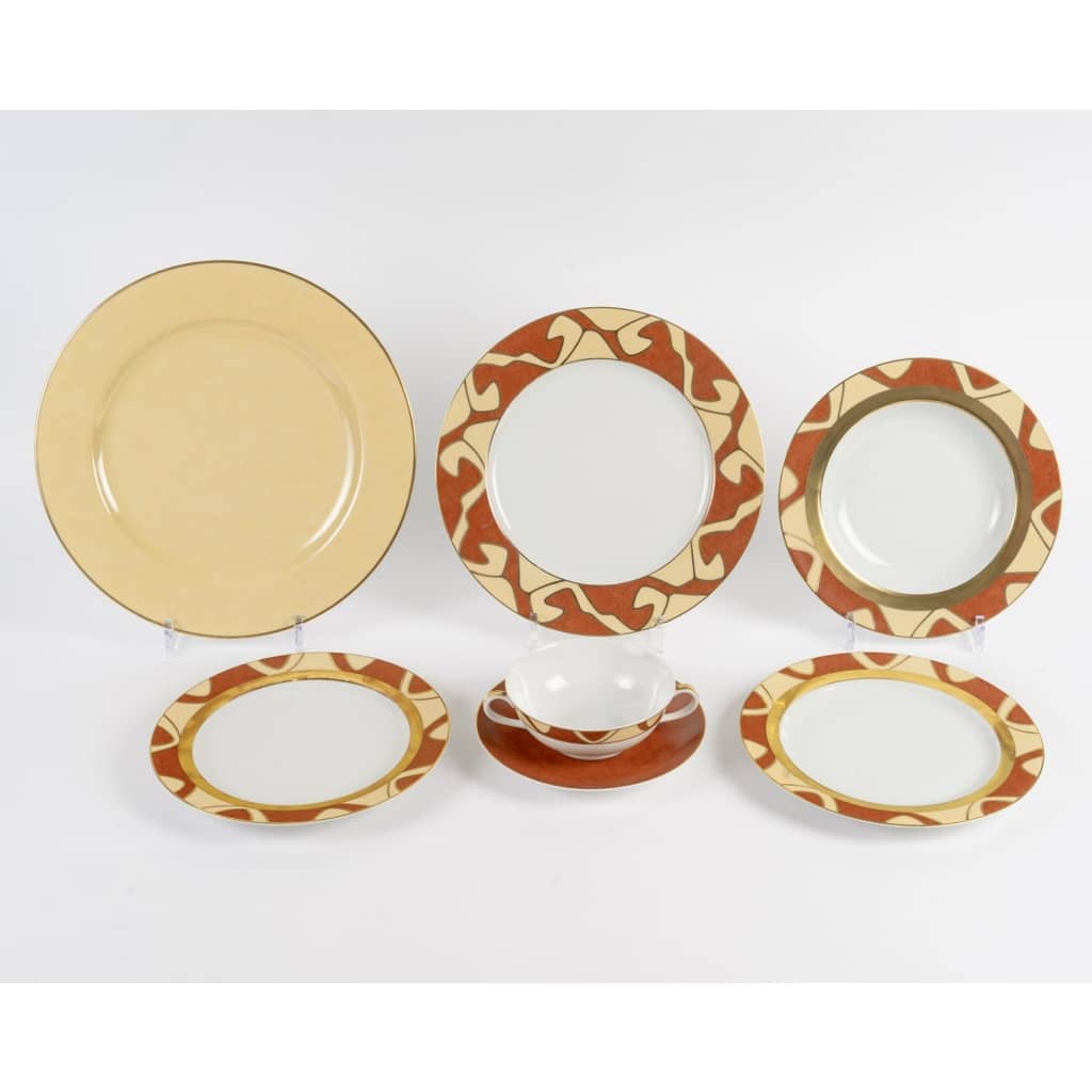 Service de Table « Kilim » porcelaine de PUIFORCAT – 71 pièces 2