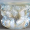 Vase « Naïades » verre opalescent patiné bleu de René LALIQUE 21