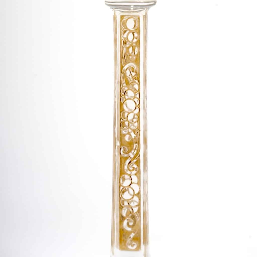 Service de Verres « Phalsbourg » verre blanc patiné sépia de René LALIQUE – 18 pièces 5