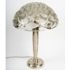 Lampe « Rinceaux » verre blanc et bronze nickelé de René LALIQUE 8 Lampe « Rinceaux » verre blanc et bronze nickelé de René LALIQUE 8