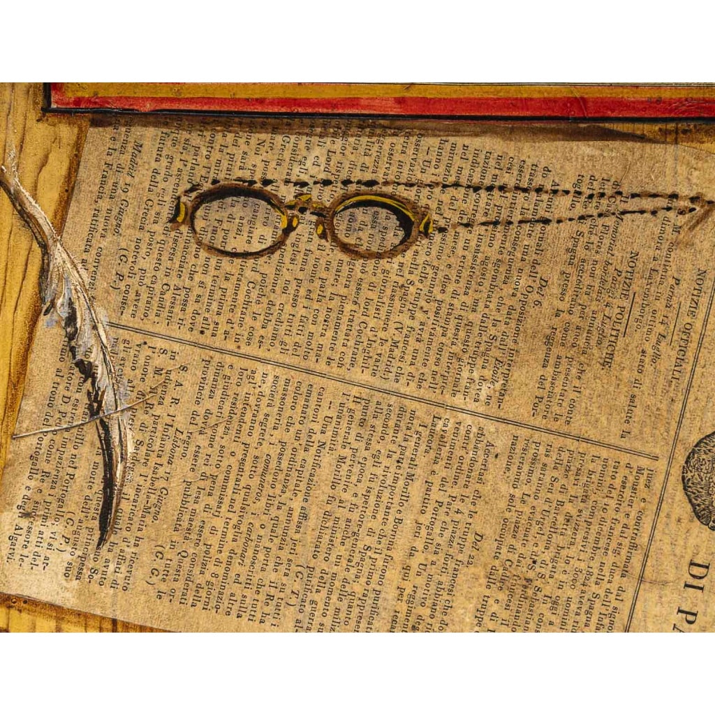 Paire de trompe-l’œil aux portraits de l’Impératrice Marie-Louise, Italie, vers 1850-1880 11 Paire de trompe-l’œil aux portraits de l’Impératrice Marie-Louise, Italie, vers 1850-1880 11