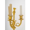 Paire de candélabres en bronze à décor de figures antiques, époque Empire vers 1805-1810 20