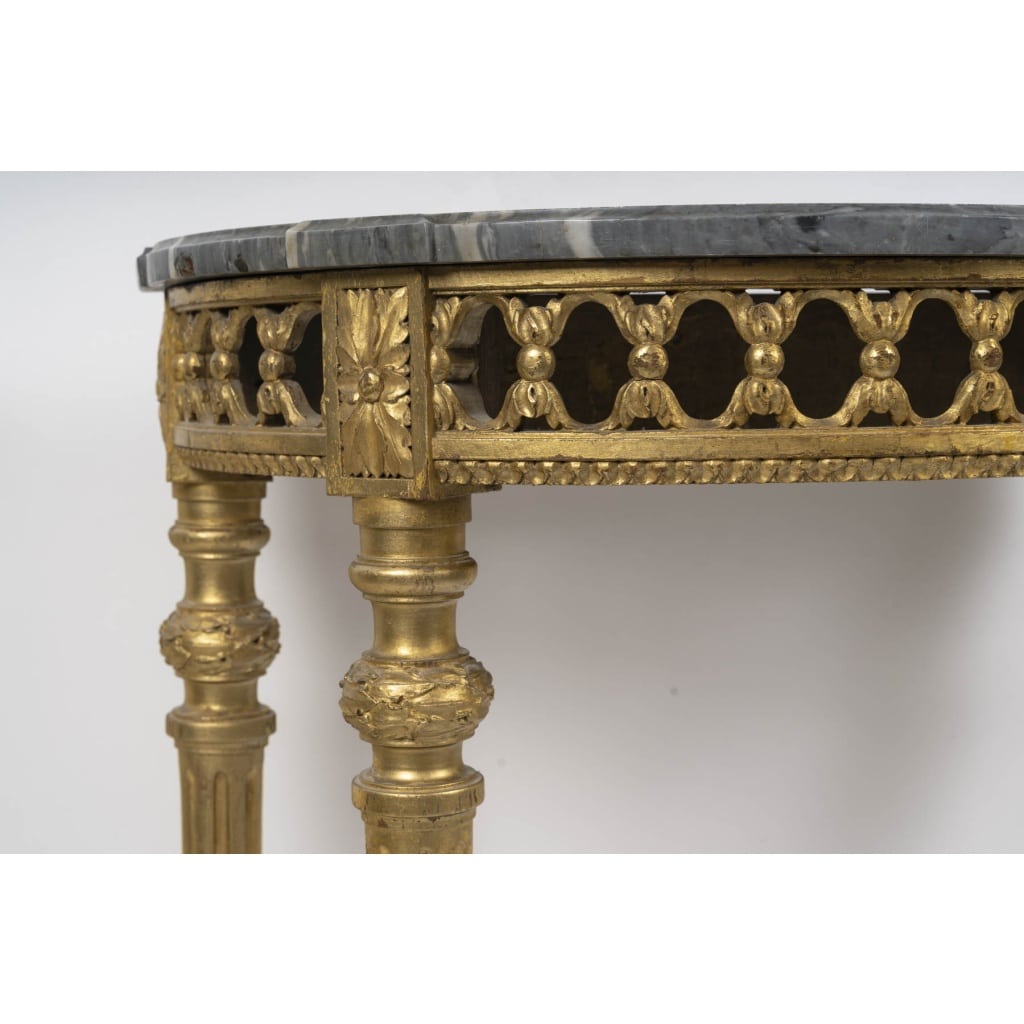 Console 4 pieds style Louis XVI 6 Console 4 pieds style Louis XVI 6