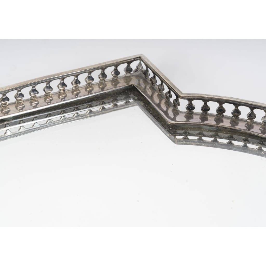 Surtout de table en bronze argenté. 7