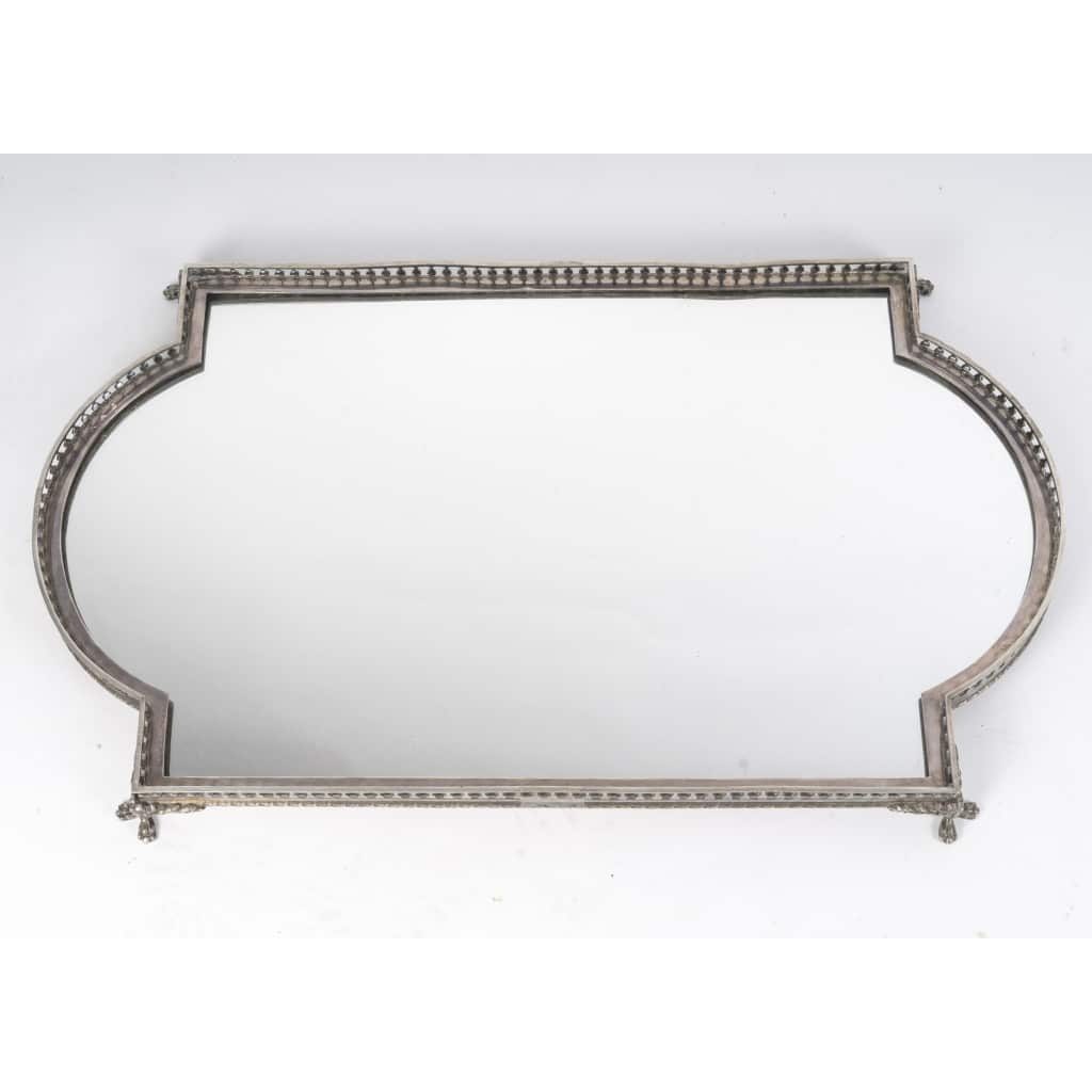 Surtout de table en bronze argenté. 3