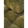 B&B iIalia Canapé 3 modules CAMALEONDA angulaire Chenille Enia Vert Olive 14