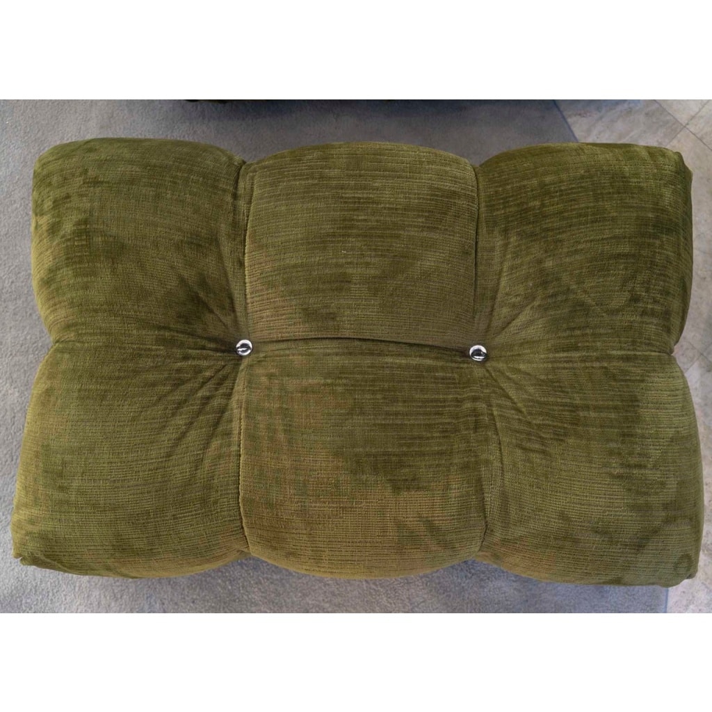B&B iIalia Canapé 3 modules CAMALEONDA angulaire Chenille Enia Vert Olive 4