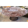 KNOLL éditions & PLATNER , table rondeØ 180 cm marbre Rouge Rubis 10