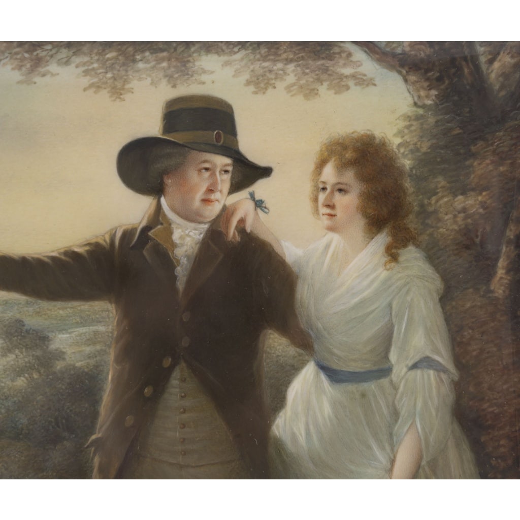 Miniature sur ivoire d’après Raeburn, fin XVIIIème siècle 5 Miniature sur ivoire d’après Raeburn, fin XVIIIème siècle 5