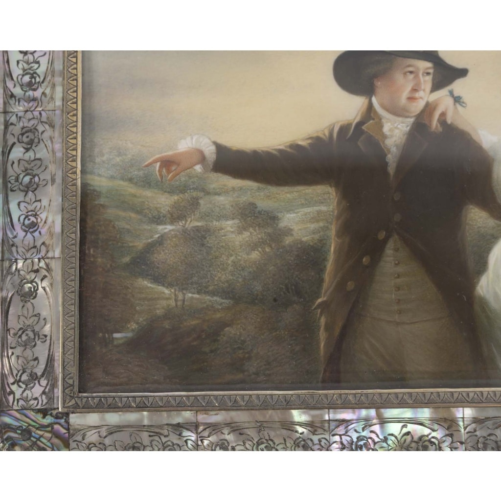 Miniature sur ivoire d’après Raeburn, fin XVIIIème siècle 6 Miniature sur ivoire d’après Raeburn, fin XVIIIème siècle 6