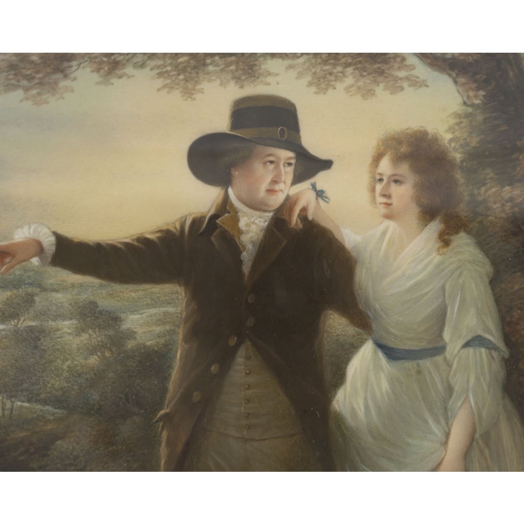 Miniature sur ivoire d’après Raeburn, fin XVIIIème siècle 3 Miniature sur ivoire d’après Raeburn, fin XVIIIème siècle 3