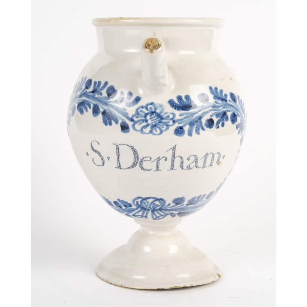 Chevrette de pharmacie – Manufacture de Montpellier, XVIIIᵉ siècle 3