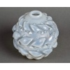 Vase « Camaret » verre opalescent patiné bleu de René LALIQUE 8