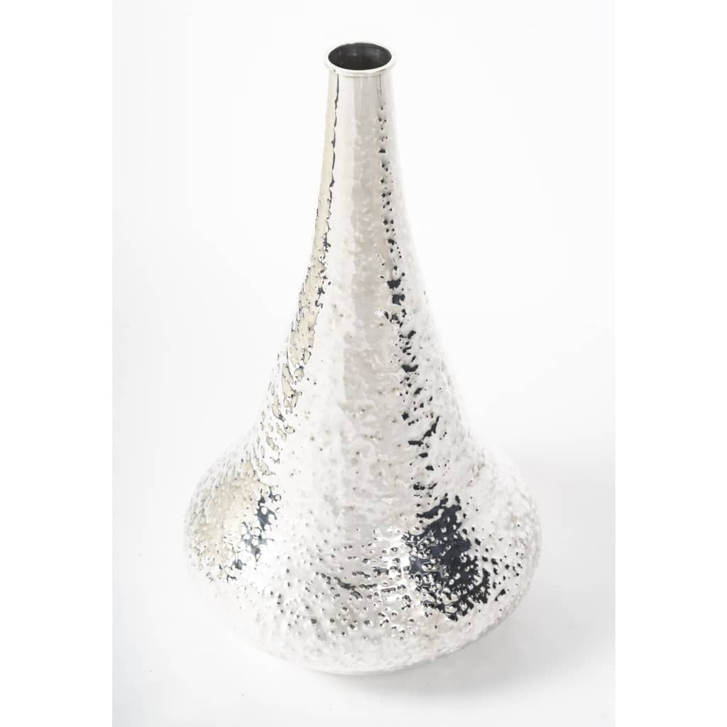 R. VALLE – Grand Vase en Argent Massif XXè 2