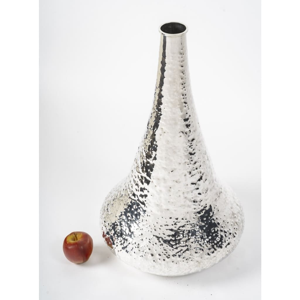 R. VALLE – Grand Vase en Argent Massif XXè 9