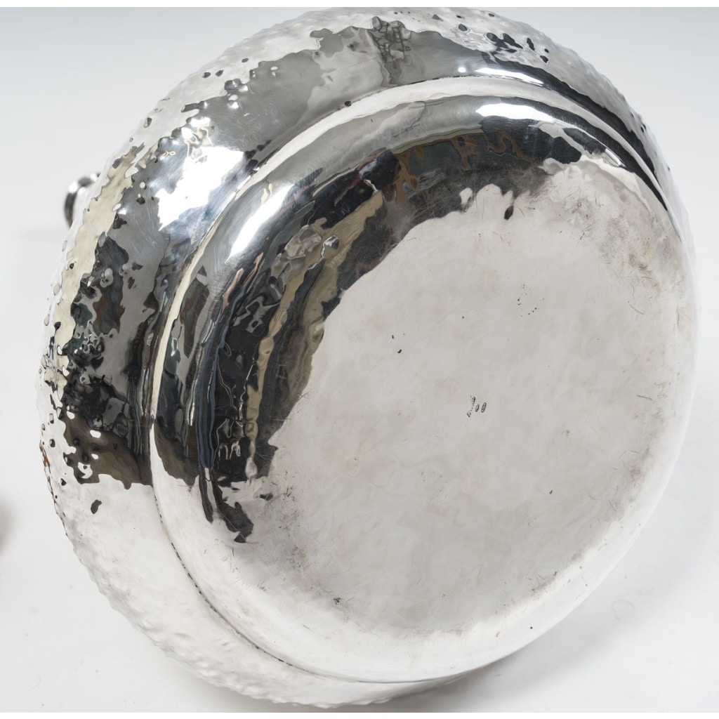 R. VALLE – Grand Vase en Argent Massif XXè 18