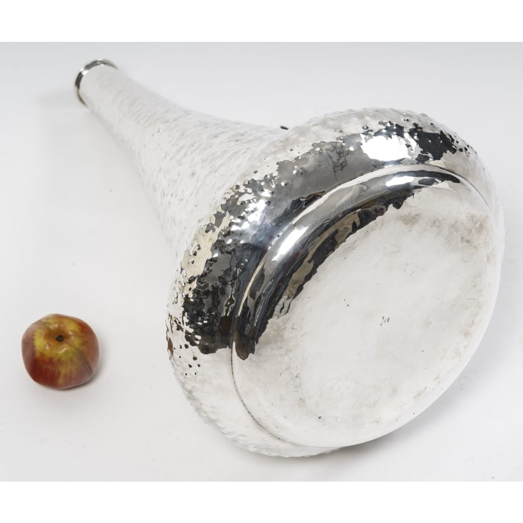 R. VALLE – Grand Vase en Argent Massif XXè 19