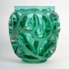 Vase « Tourbillons » cristal vert menthe de LALIQUE FRANCE 8