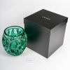 Vase « Tourbillons » cristal vert menthe de LALIQUE FRANCE 13