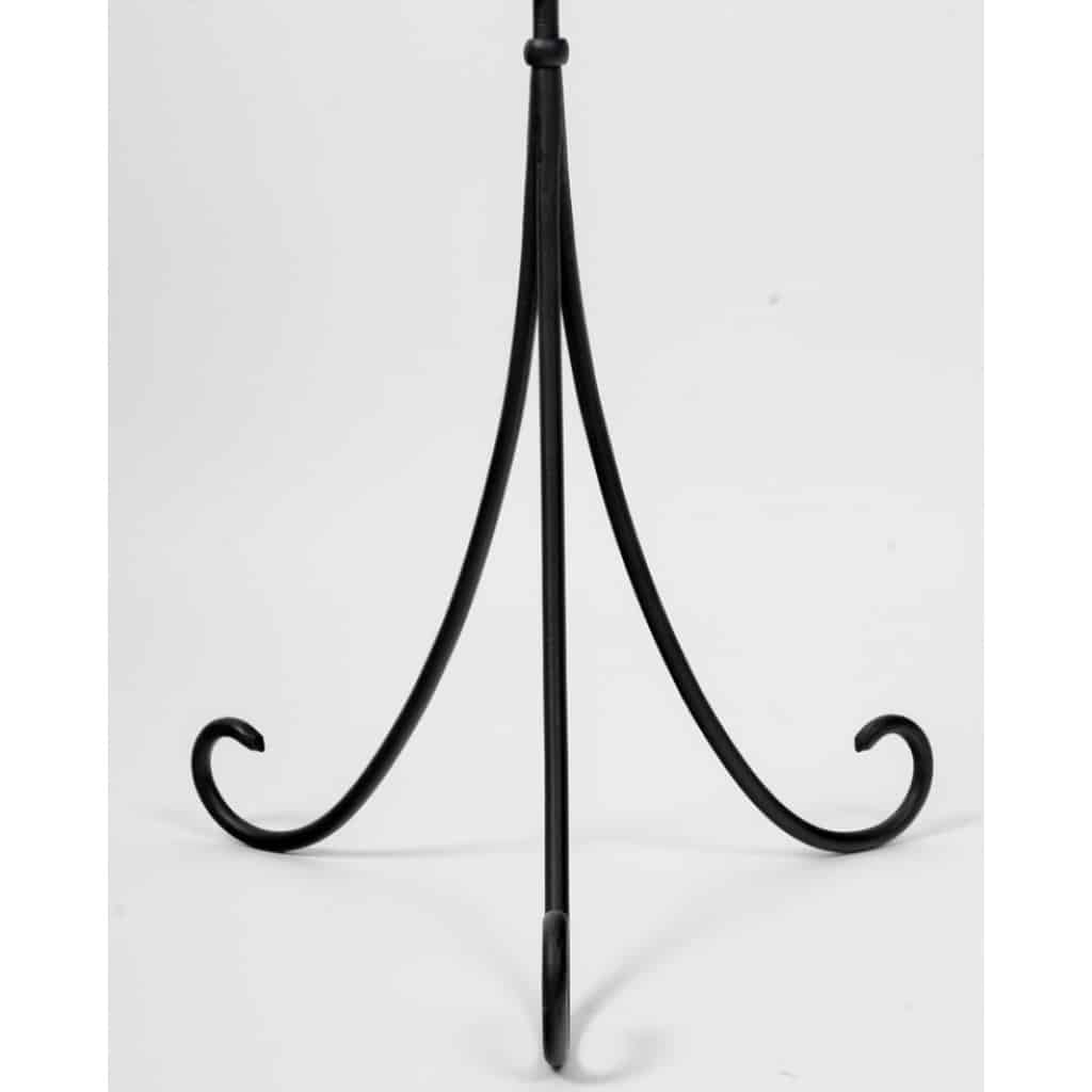 1960 Lampadaire en fer forgé par les Ateliers Vallauris 4 1960 Lampadaire en fer forgé par les Ateliers Vallauris 4