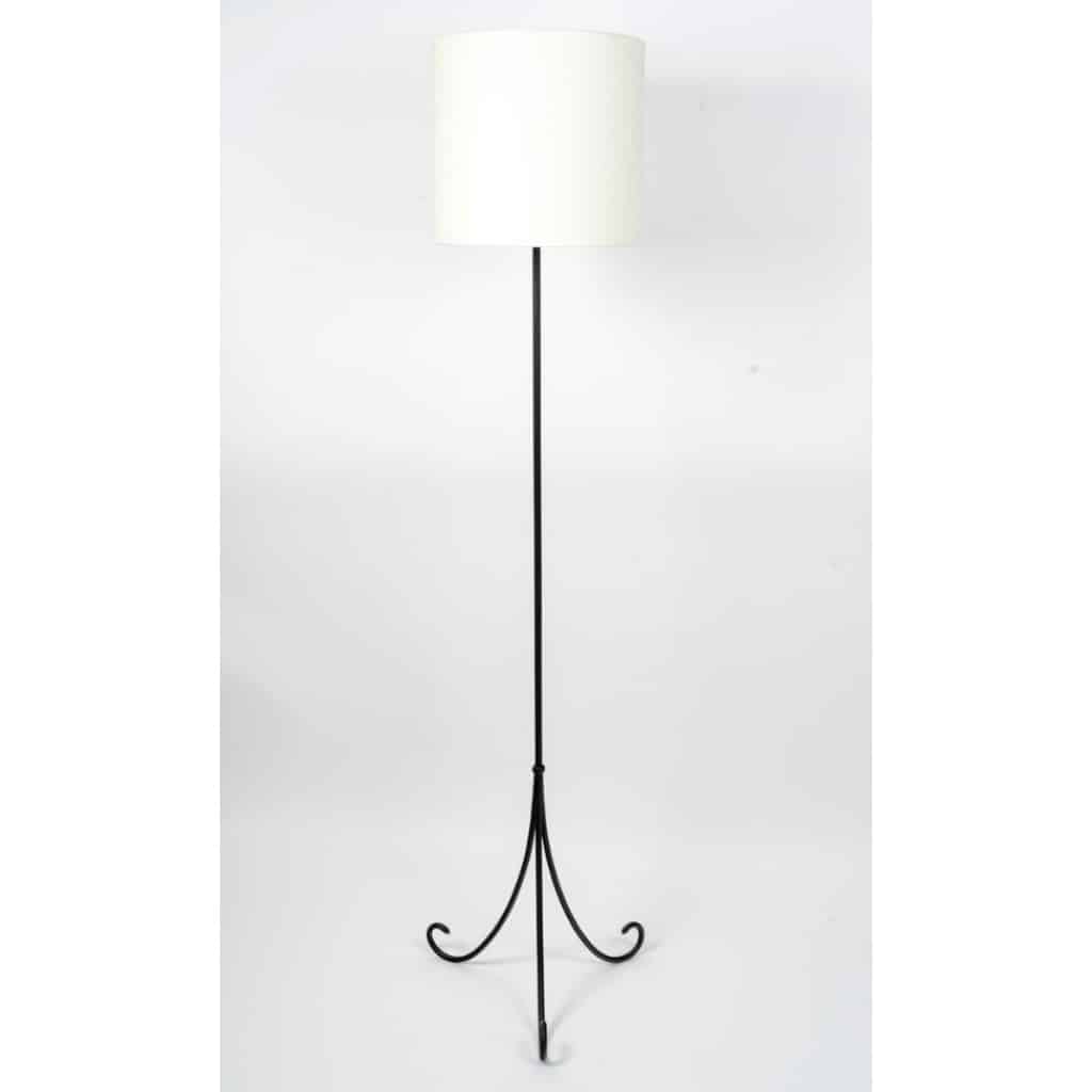 1960 Lampadaire en fer forgé par les Ateliers Vallauris 3 1960 Lampadaire en fer forgé par les Ateliers Vallauris 3