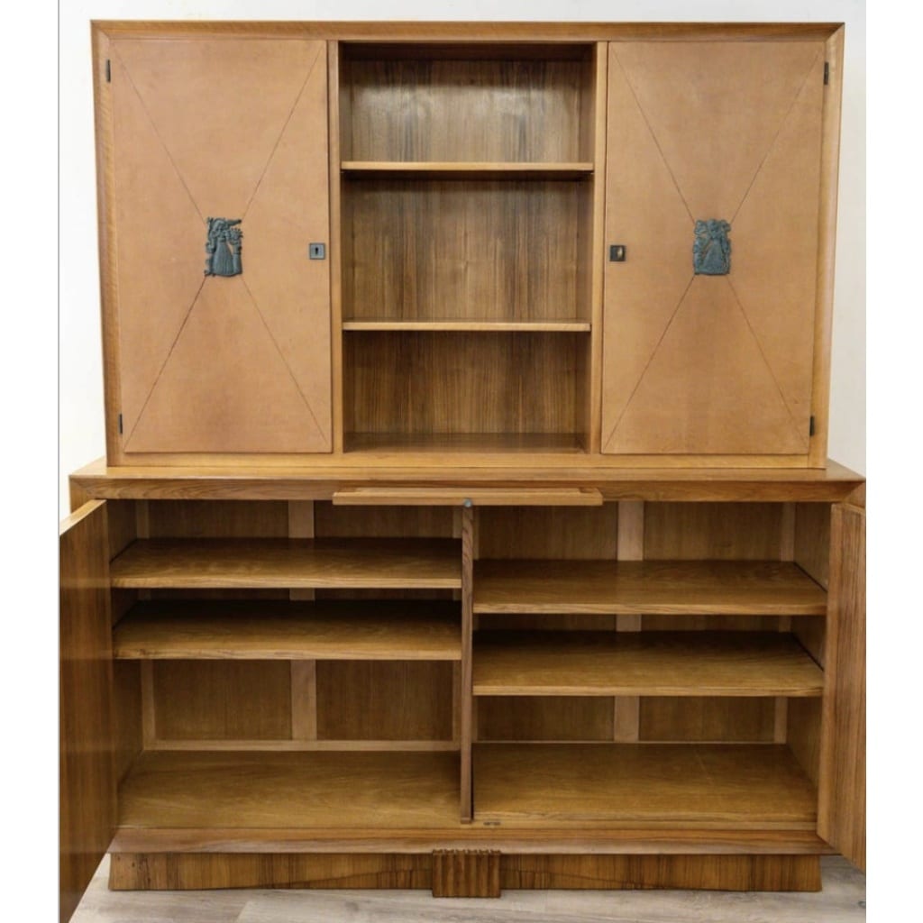 1940s 1940 Rare de Maurice Jallot en bois de rose. 4 1940s 1940 Rare de Maurice Jallot en bois de rose. 4