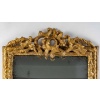 Miroir en bois sculpté et doré, travail italien du milieu du XVIIIe siècle (vers 1750-1760 15 Miroir en bois sculpté et doré, travail italien du milieu du XVIIIe siècle (vers 1750-1760 15