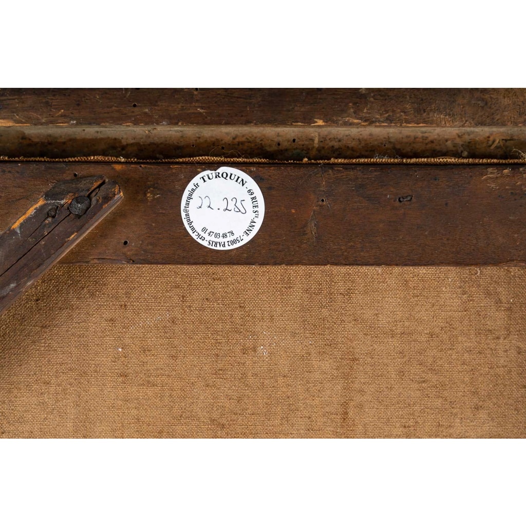 Philips Wouwerman (1619-1668) Combat de cavalerie entre Orientaux et Impériaux, huile sur toile vers 1660 12