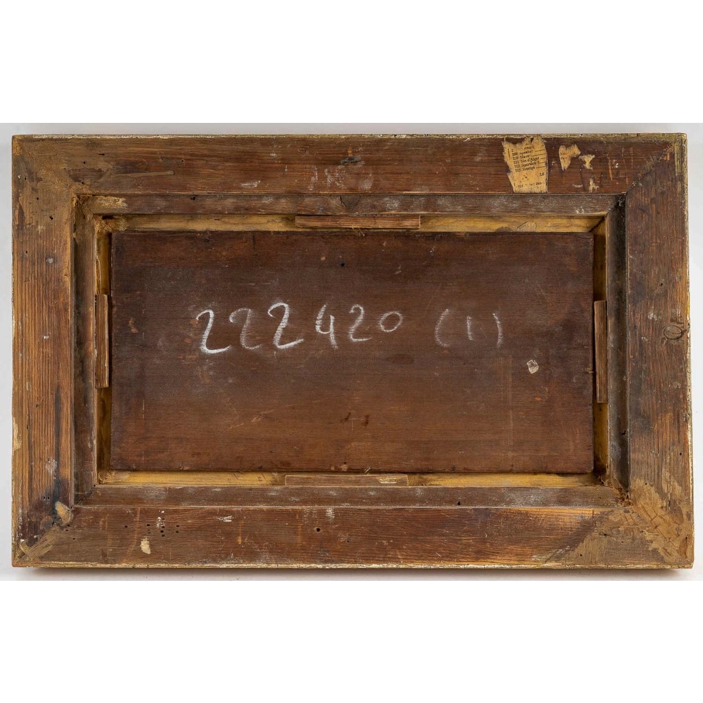 Pierre-Julien Gilbert (1783-1860) Pêcheurs bretons, huile sur bois vers 1820-1850 8