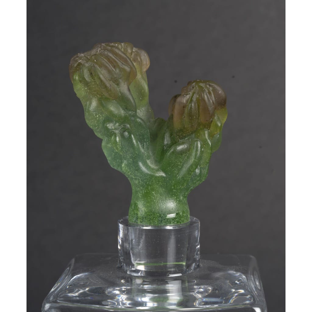 Hilton Mc Connico pour Daum France Duo de carafes modèle Cactus 7