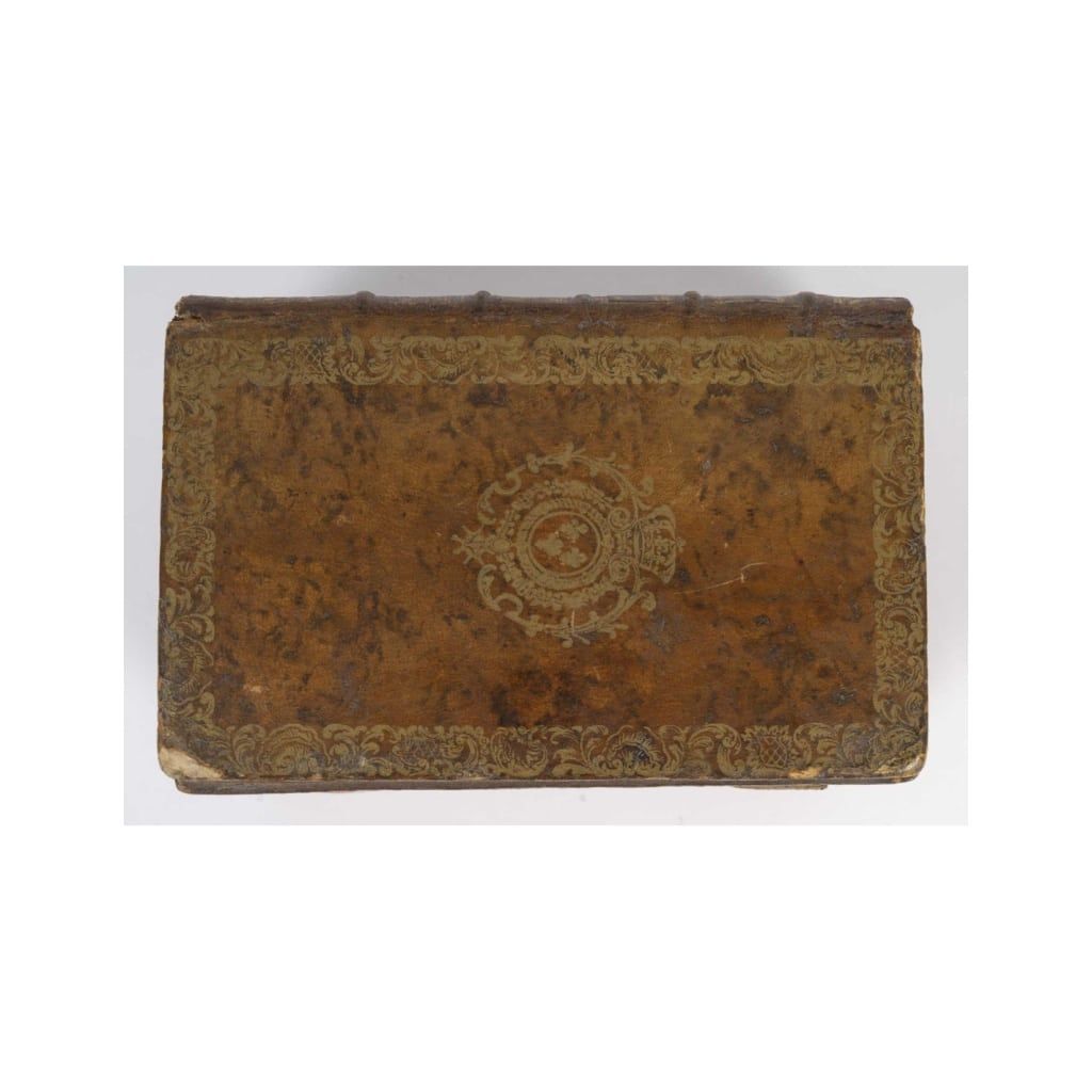 Faux livre cachant 2 carafe à liqueur, style Napoléon III, début du XXème siècle. 7 Faux livre cachant 2 carafe à liqueur, style Napoléon III, début du XXème siècle. 7