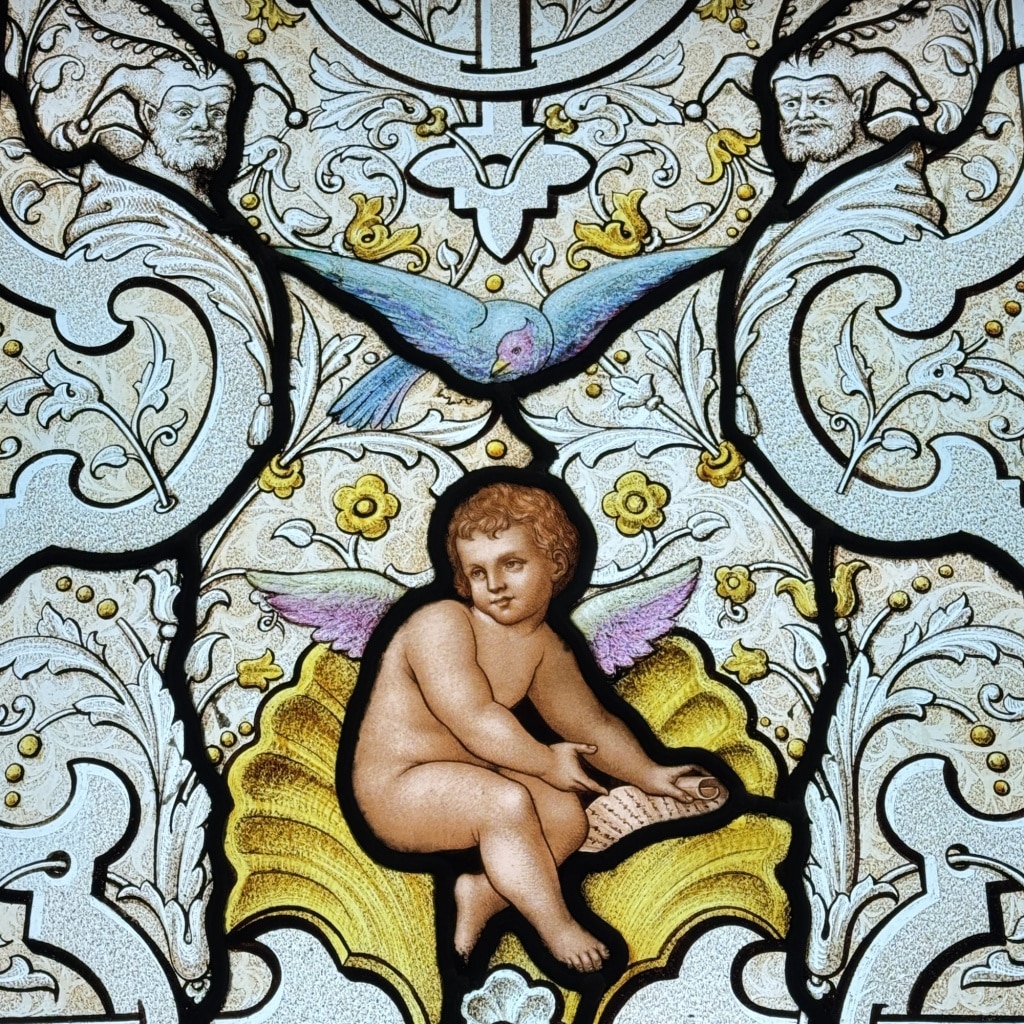 Vitraux aux anges (H250cm x L216cm) 20