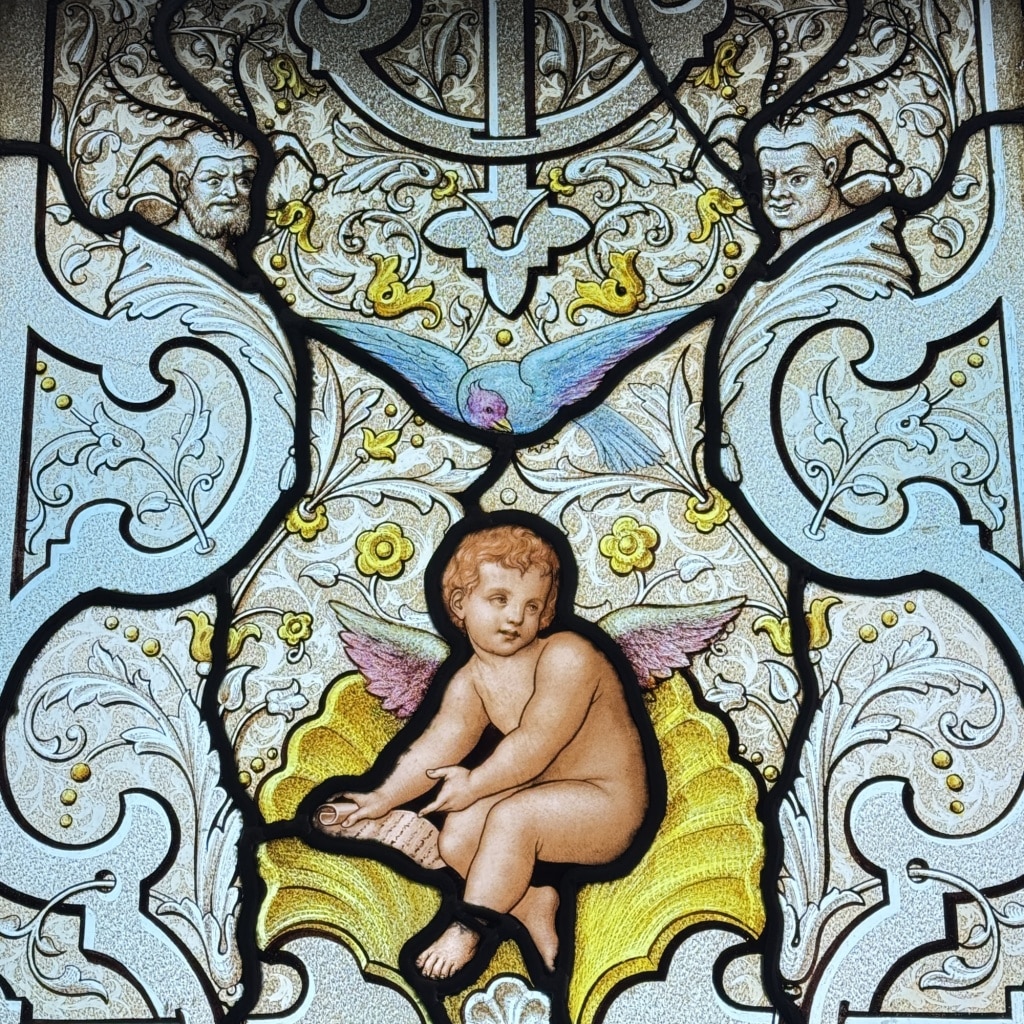 Vitraux aux anges (H250cm x L216cm) 18