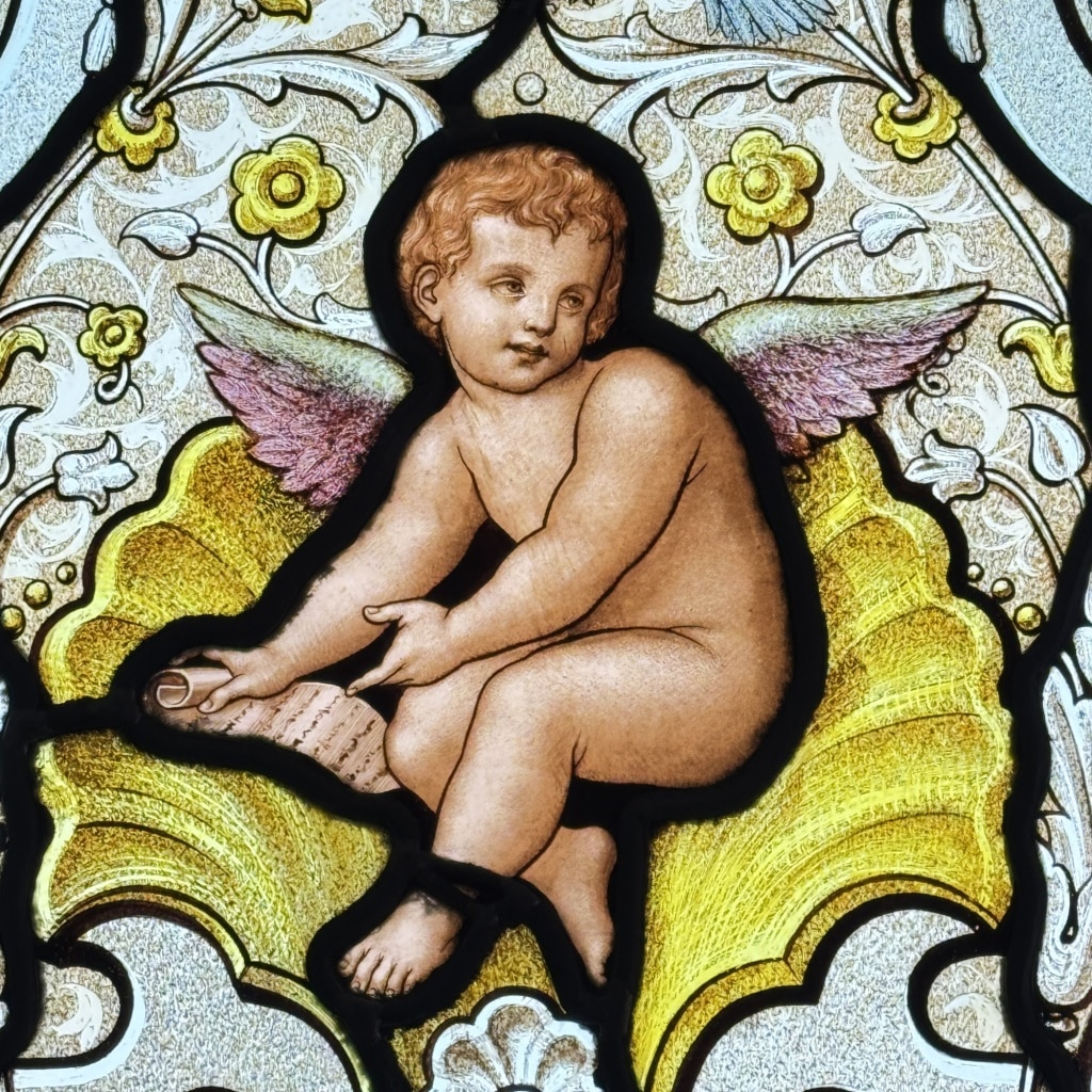 Vitraux aux anges (H250cm x L216cm) 12