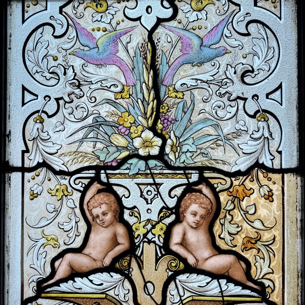 Vitraux aux anges (H250cm x L216cm) 16