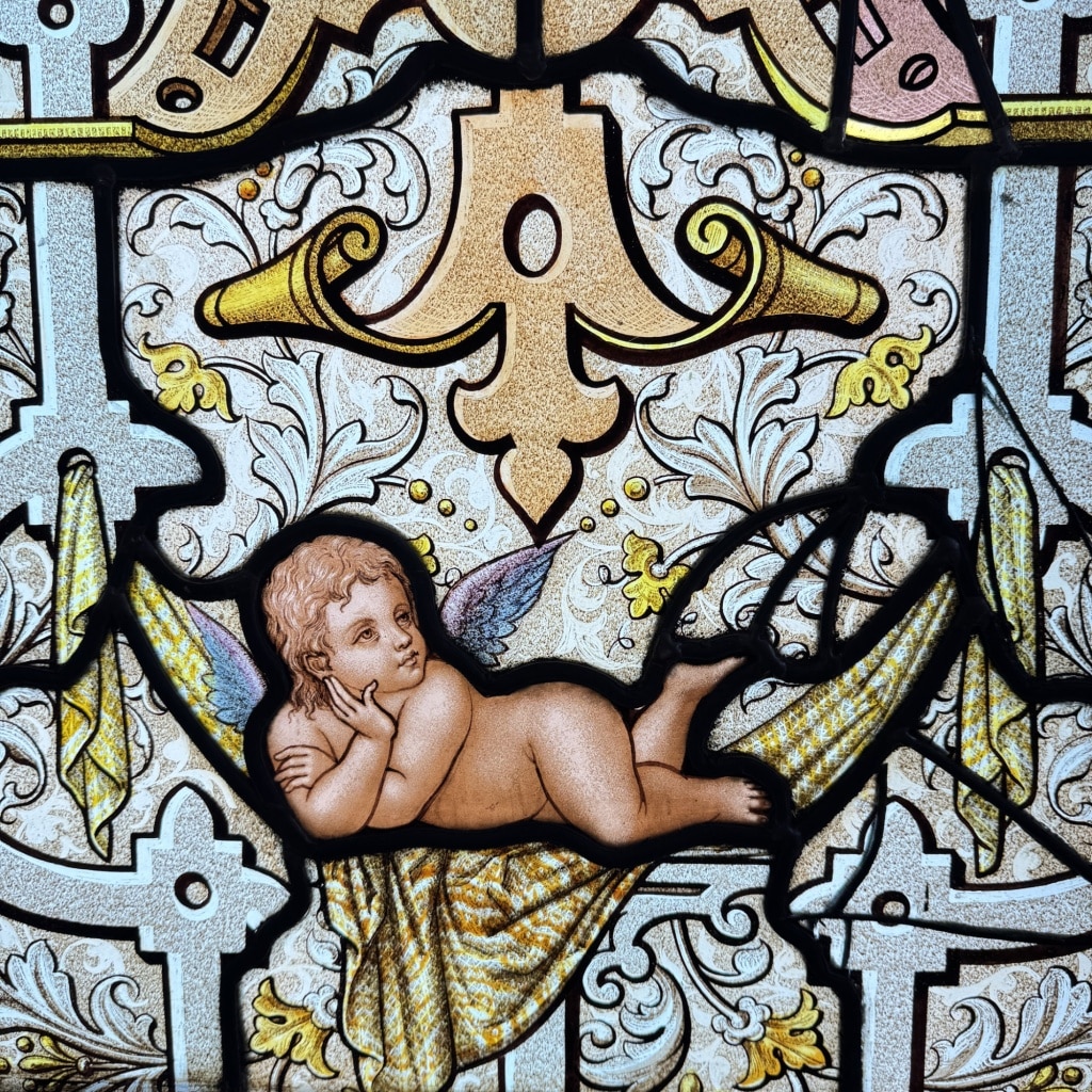 Vitraux aux anges (H250cm x L216cm) 10