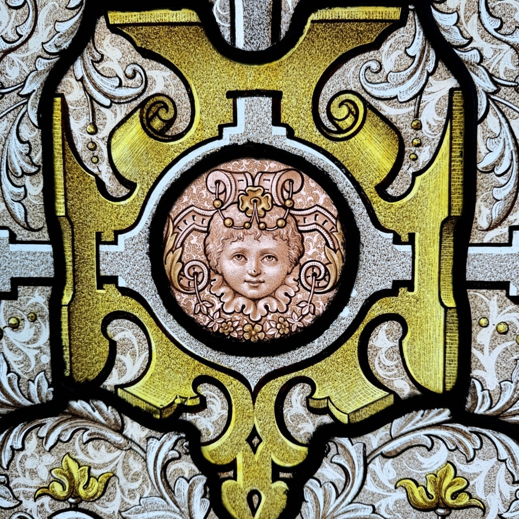 Vitraux aux anges (H250cm x L216cm) 7