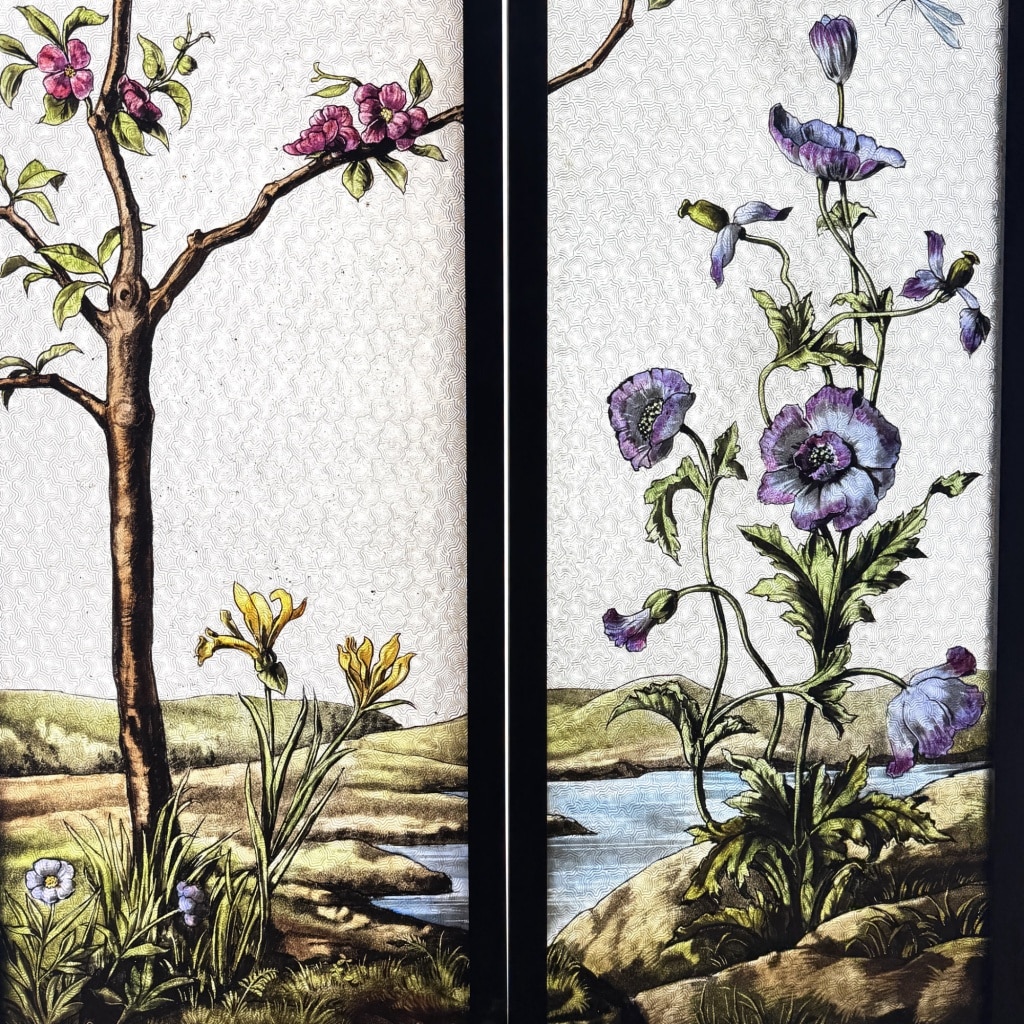 Vitraux bord d’étang (H120 x L86) 6