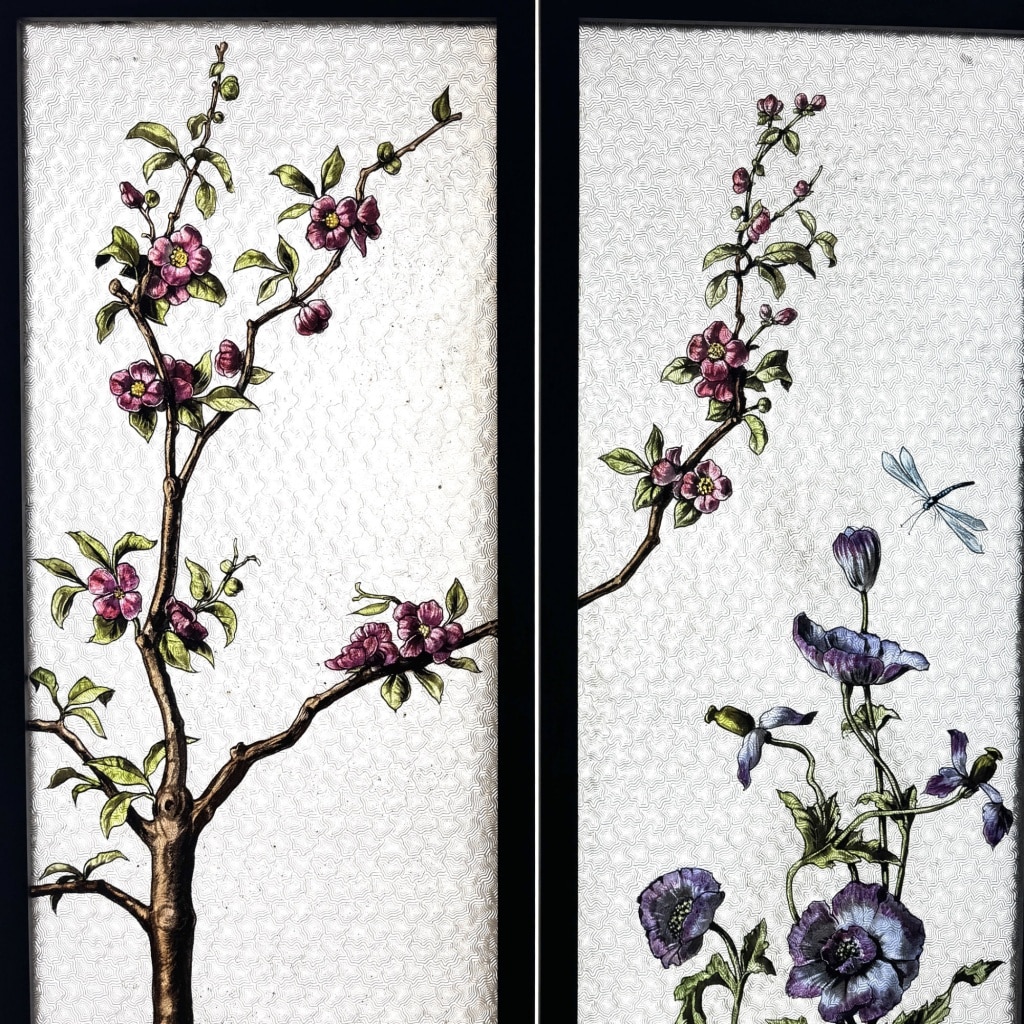 Vitraux bord d’étang (H120 x L86) 5