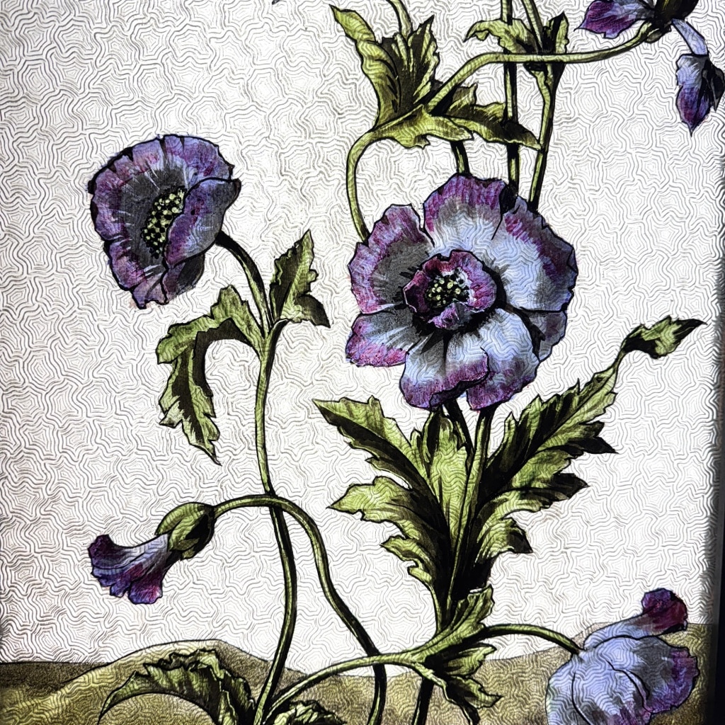 Vitraux bord d’étang (H120 x L86) 4