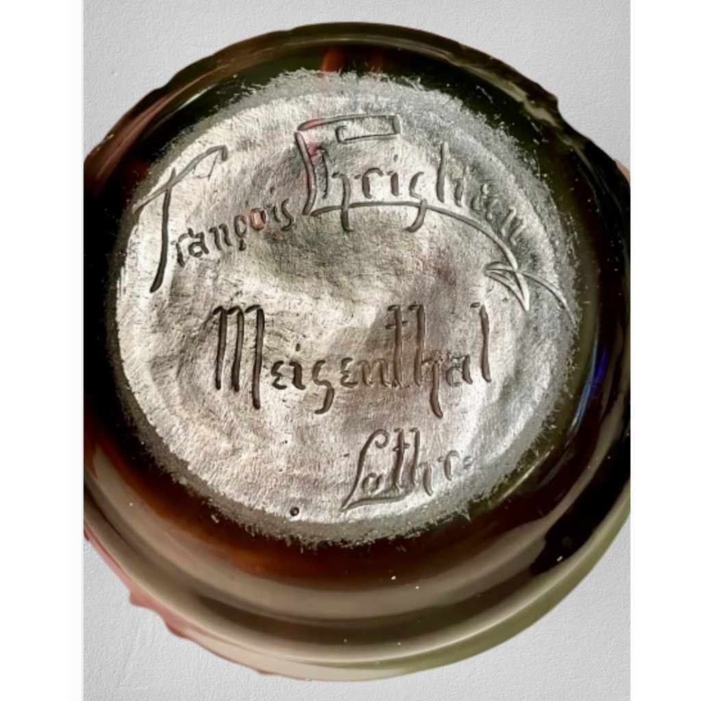 MEISENTHAL VASE SPECTACULAIRE VASE AUX MAGNOLIAS 6 MEISENTHAL VASE SPECTACULAIRE VASE AUX MAGNOLIAS 6