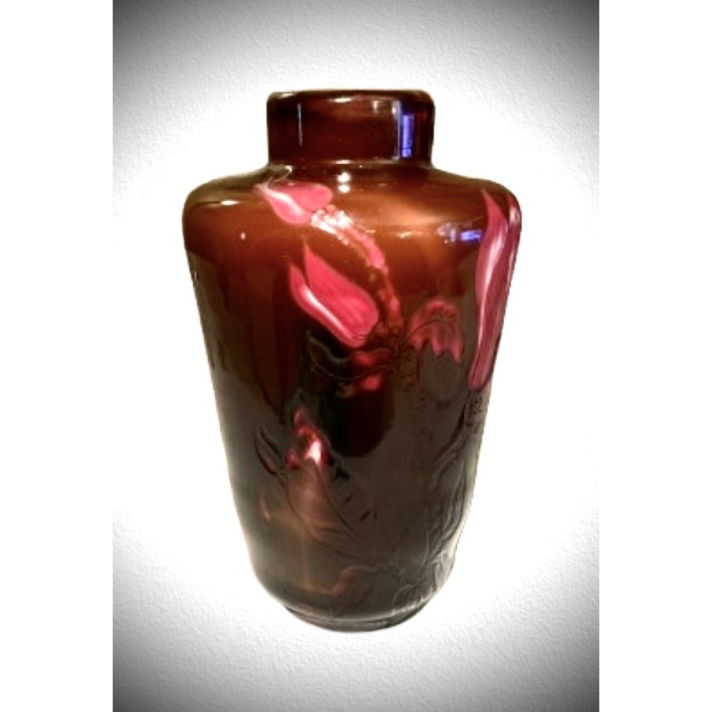 MEISENTHAL VASE SPECTACULAIRE VASE AUX MAGNOLIAS 8 MEISENTHAL VASE SPECTACULAIRE VASE AUX MAGNOLIAS 8