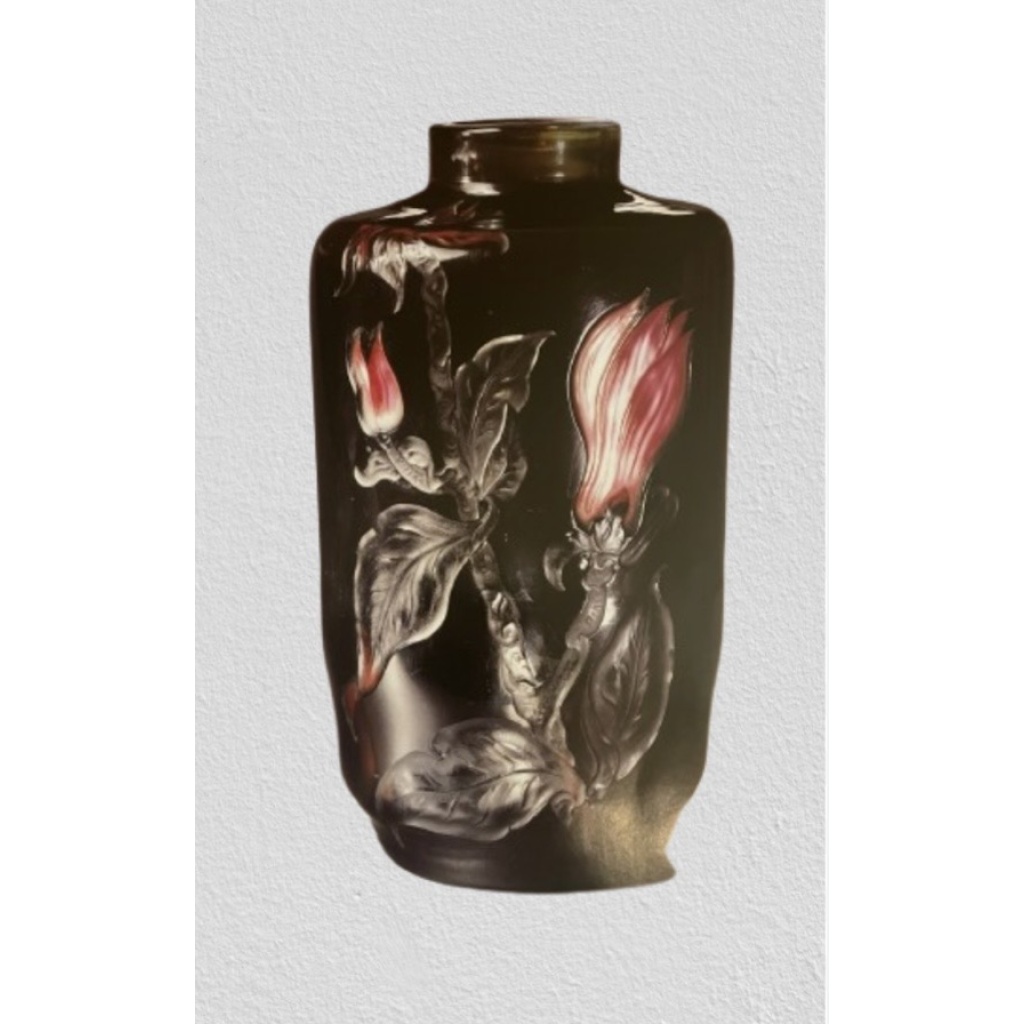 MEISENTHAL VASE SPECTACULAIRE VASE AUX MAGNOLIAS 9 MEISENTHAL VASE SPECTACULAIRE VASE AUX MAGNOLIAS 9